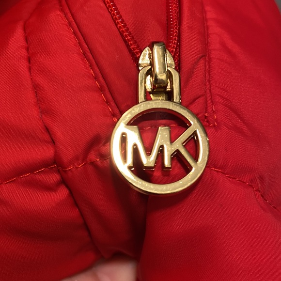 Michael Kors Missy Red Packable Down Vest size XS - Picture 4 of 4